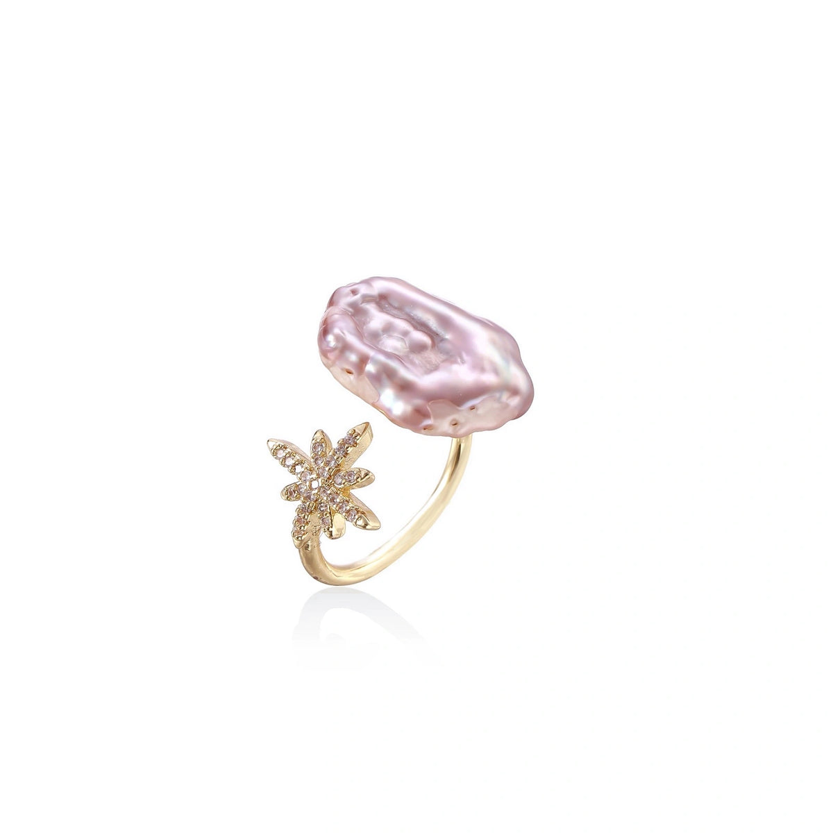 Starlit Pearl Dreams Ring | Dopamine Alley