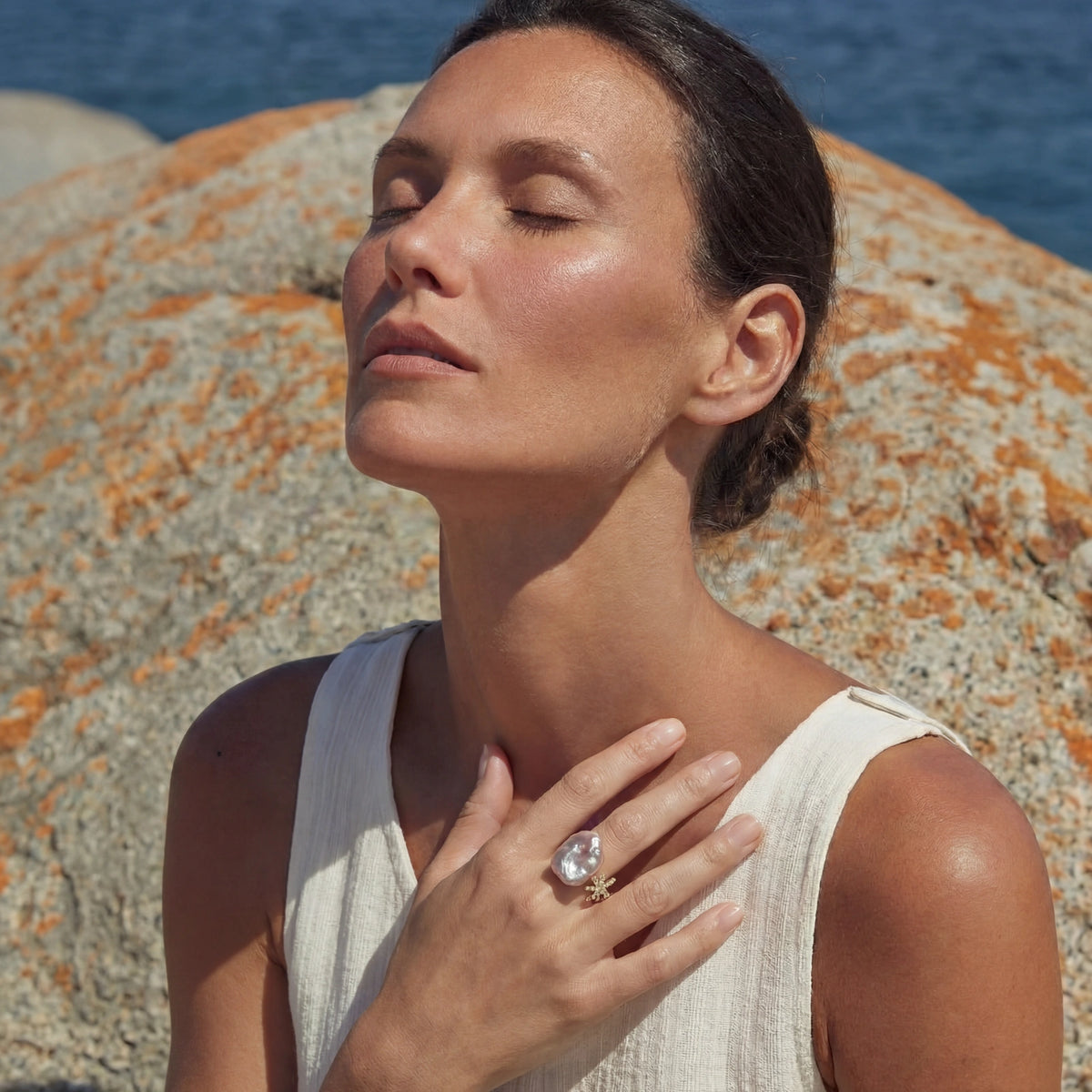 Starlit Pearl Dreams Ring | Dopamine Alley
