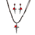 Thorned Rose Cross Set | Dopamine Alley