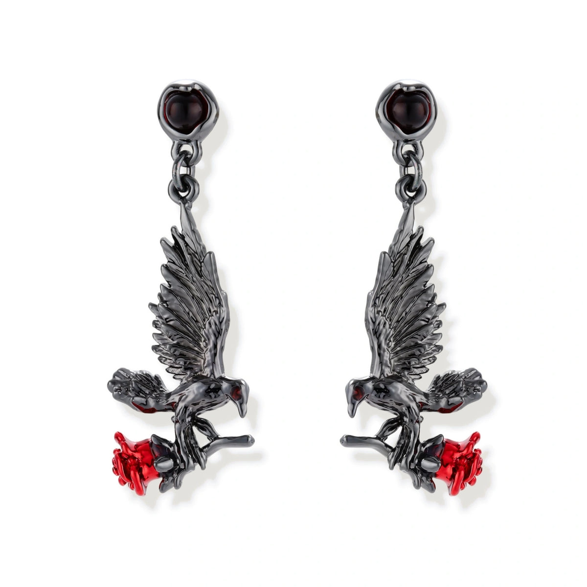 Raven Rose Earrings | Dopamine Alley