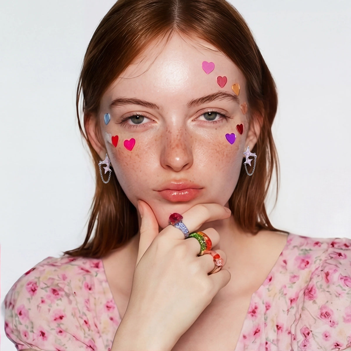 Starlight Chain Earrings | Dopamine Alley
