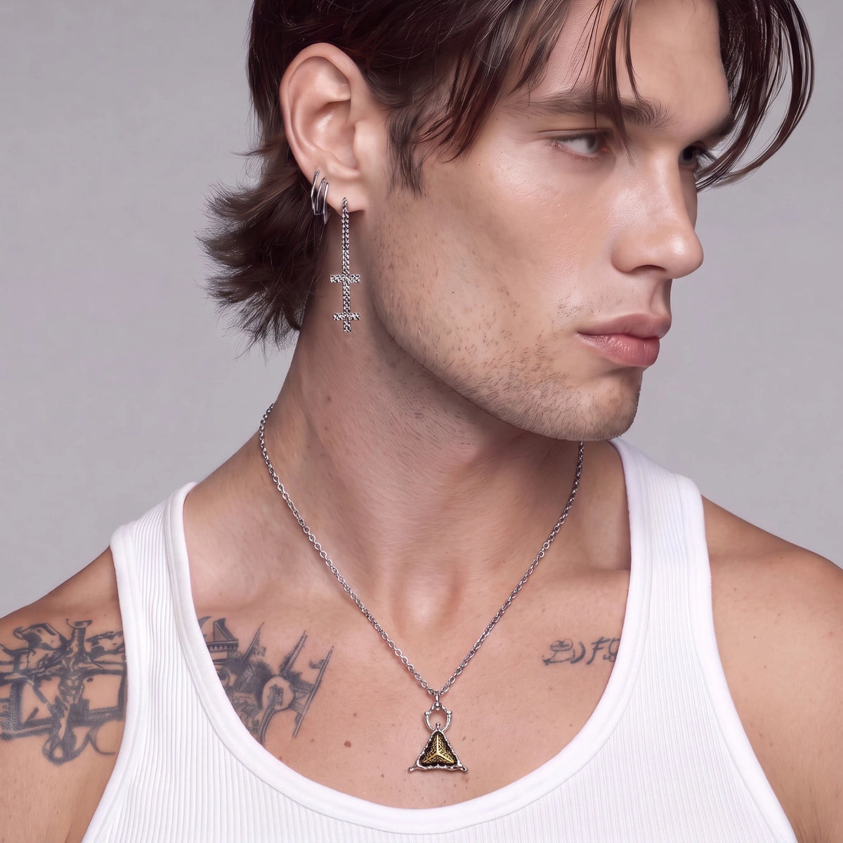 Eye Pyramid Pendant | Dopamine Alley