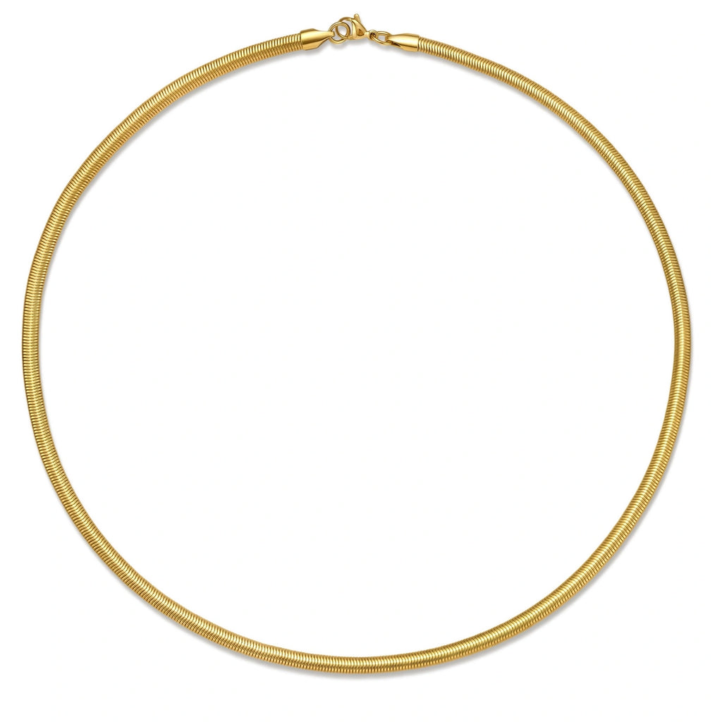 Dual Twist Chain Necklace | Dopamine Alley