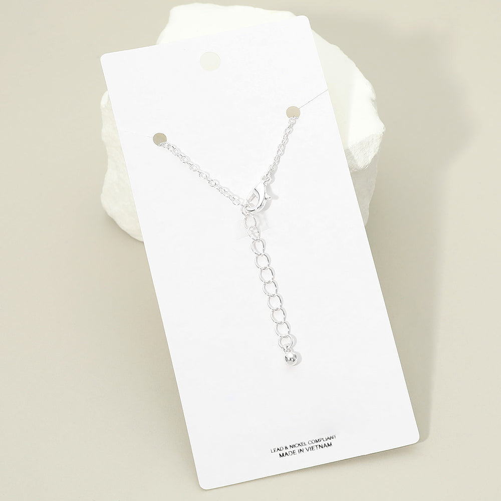 Enamel Ladybug Charm Anklet