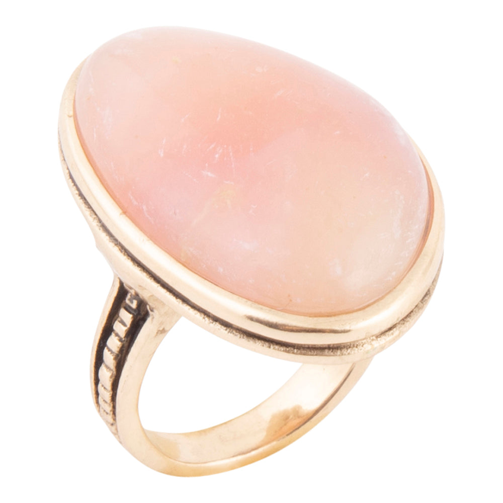Pink Opal Statement Ring