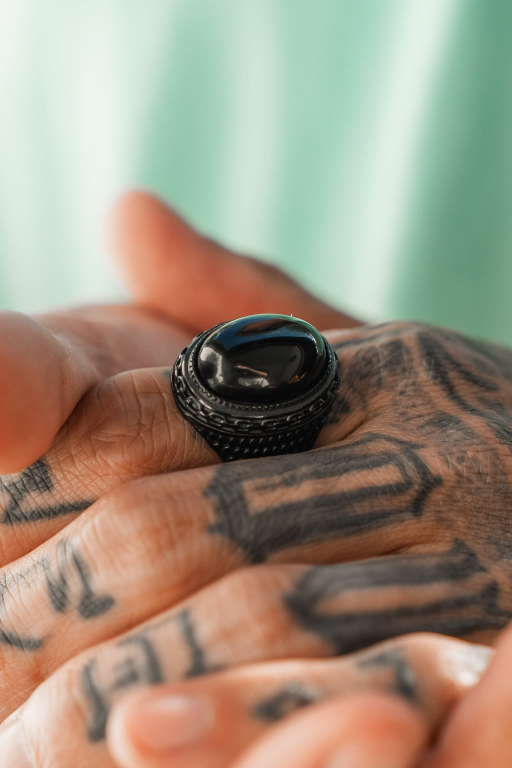 Dark Current BLACKOUT Stainless Steel Ring