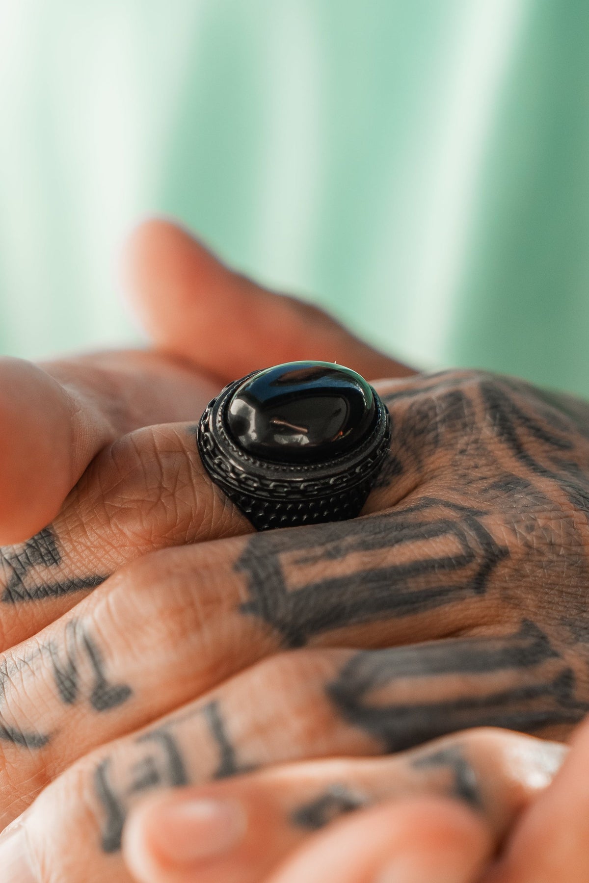 Dark Current BLACKOUT Stainless Steel Ring