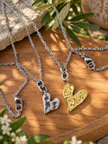 Rebel Heart Pendant Necklace by Bellaforma Jewelry