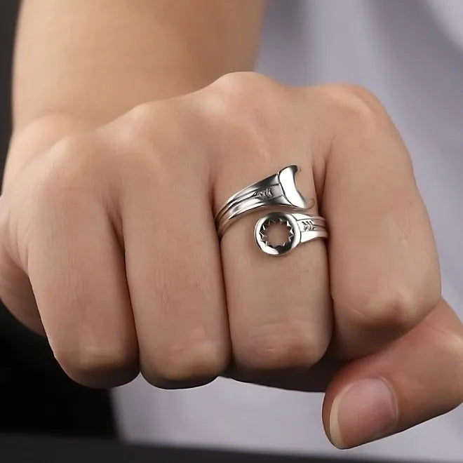 Wrench Statement Ring