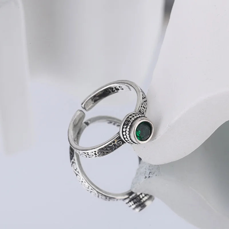 Green Statement Ring