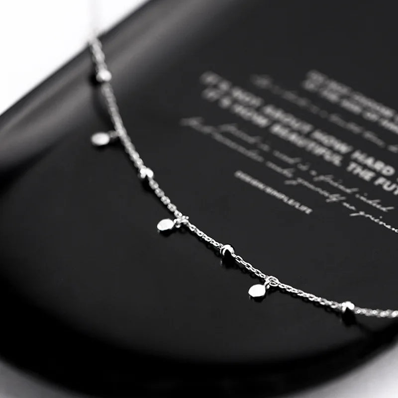 Round Accent Tassel Necklace