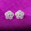 Rose Stud Earrings