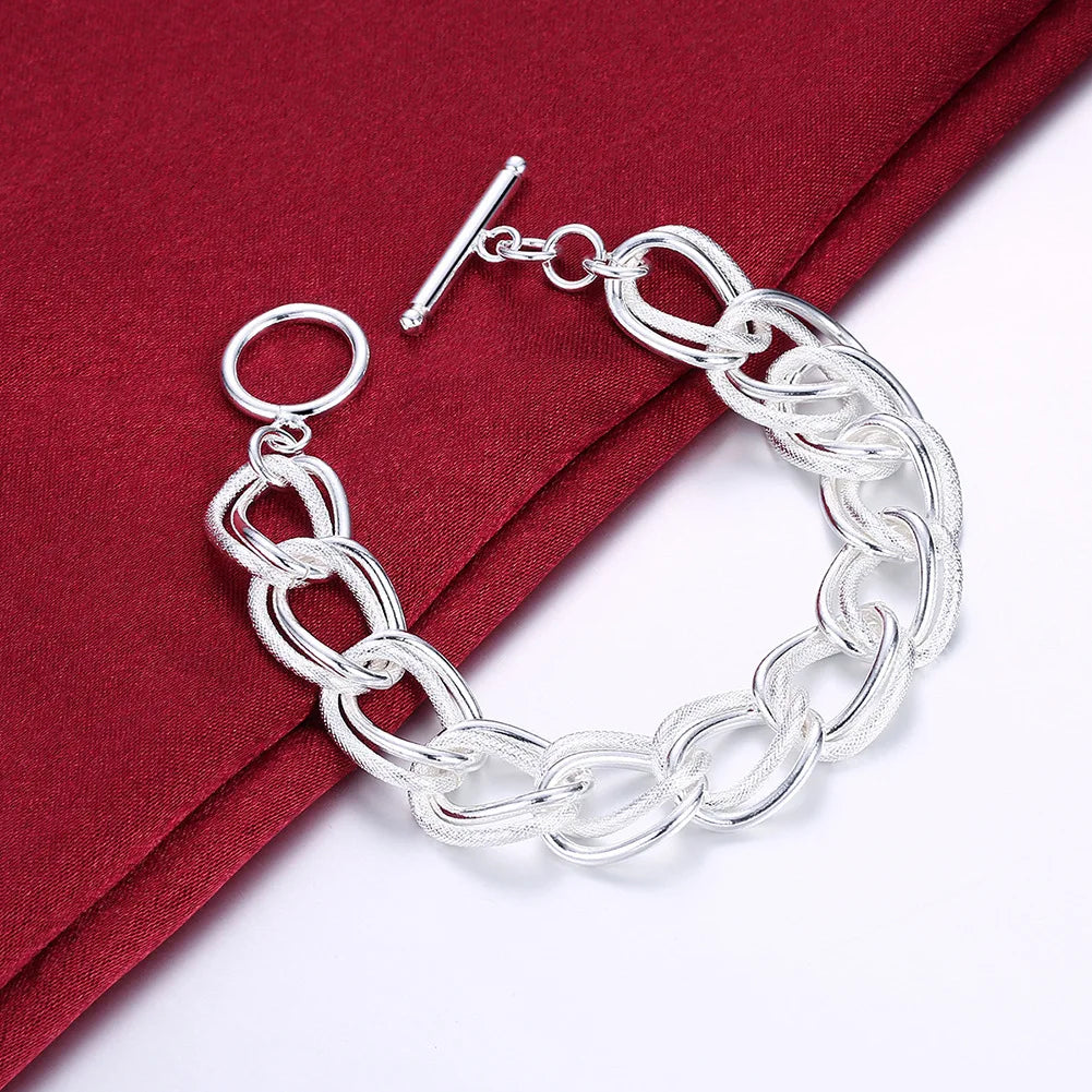 Chain-Link Fashion Bracelet