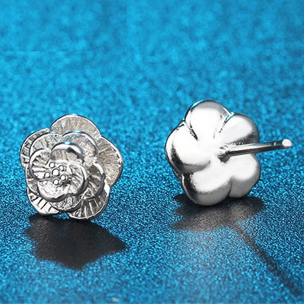 Rose Stud Earrings