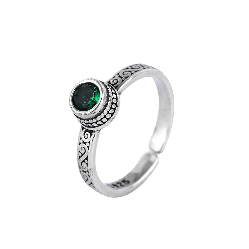 Green Statement Ring