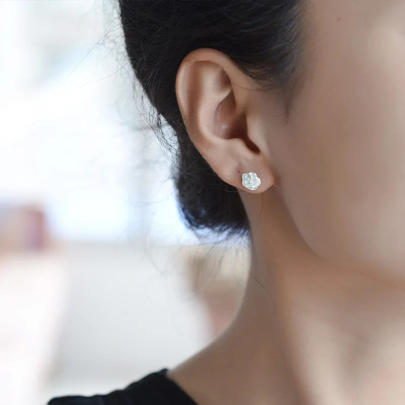 Rose Stud Earrings