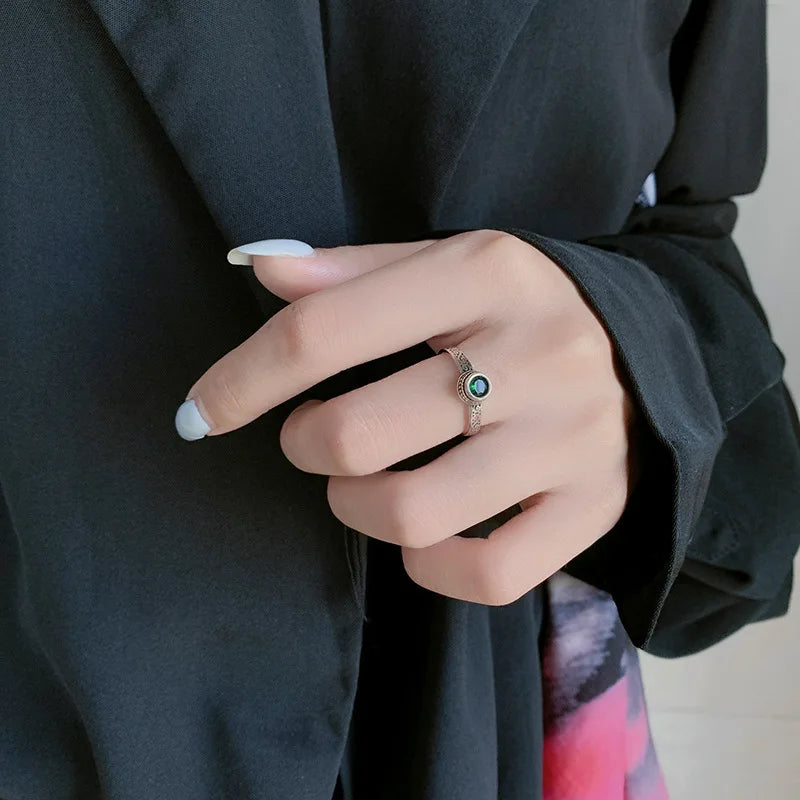Green Statement Ring