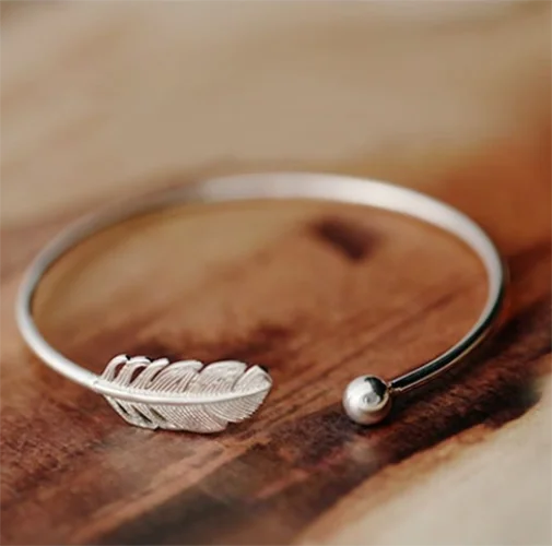 Feather Statement Cuff