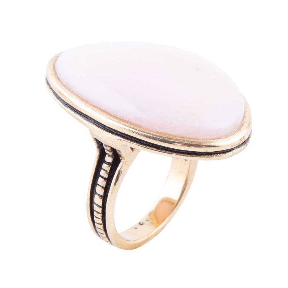 Pink Opal Statement Ring